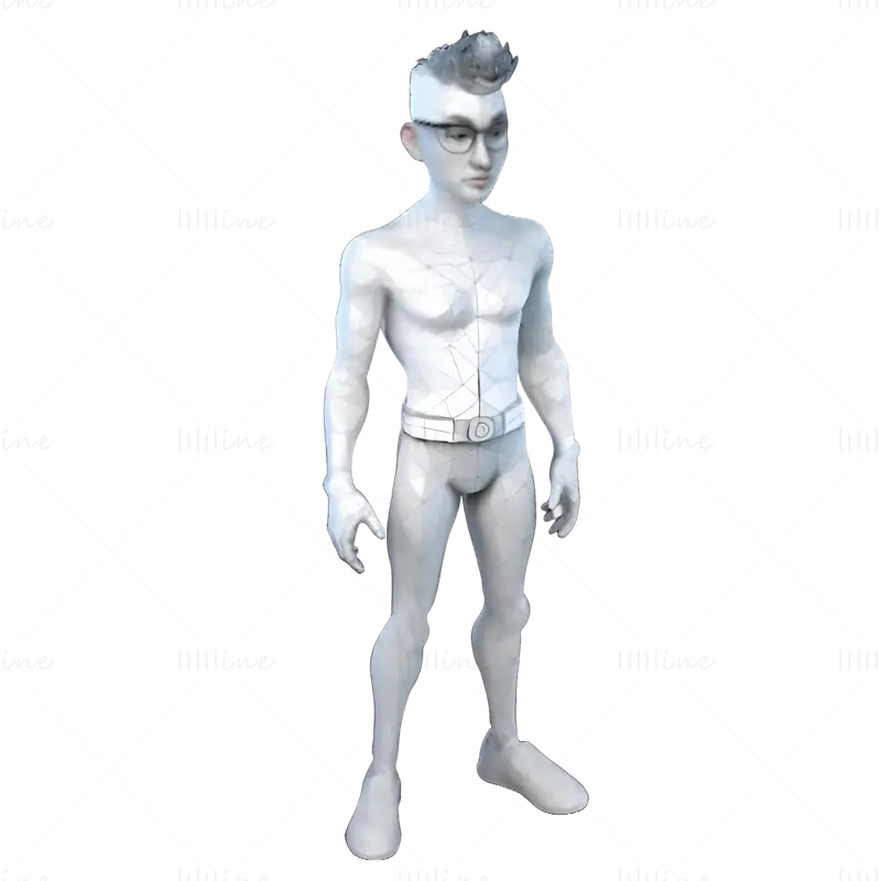 Sci-Fi Character 3D Print Model Collection