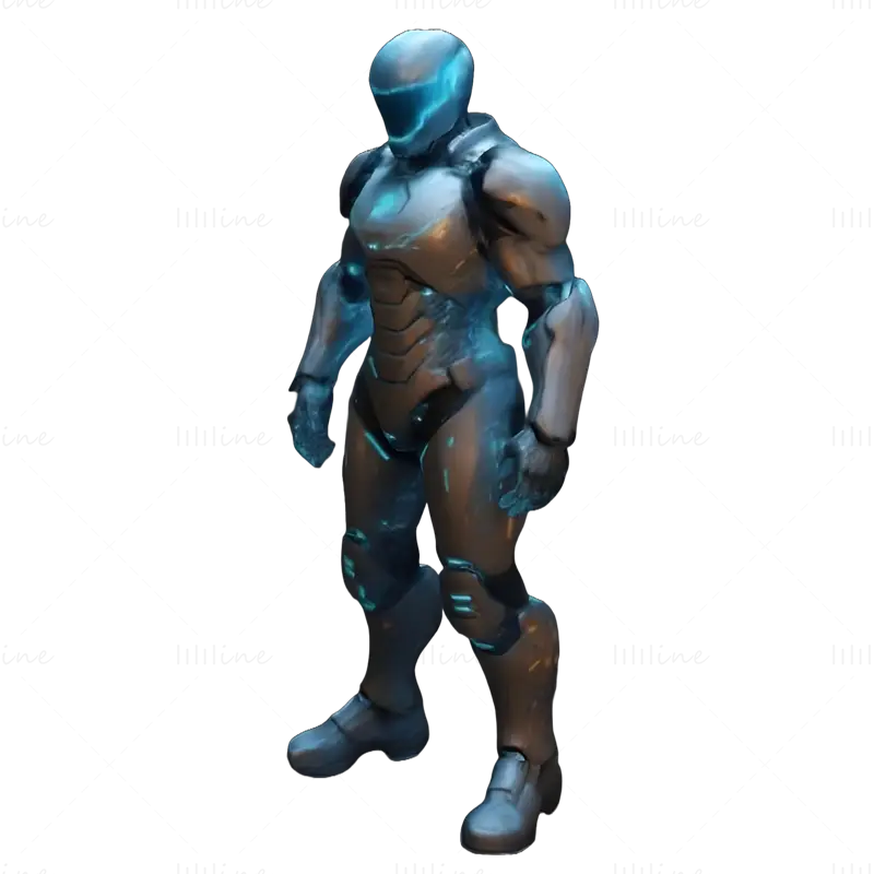 Sci-Fi Heroes 3D Print Model Collection