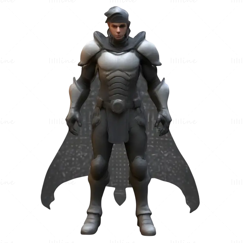 Sci-Fi Heroes 3D Print Model Collection