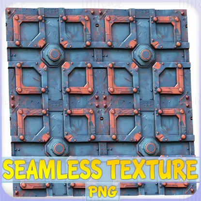 Sci-FI Seamless Texture