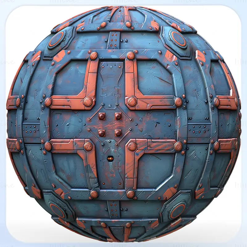 Sci-FI Seamless Texture