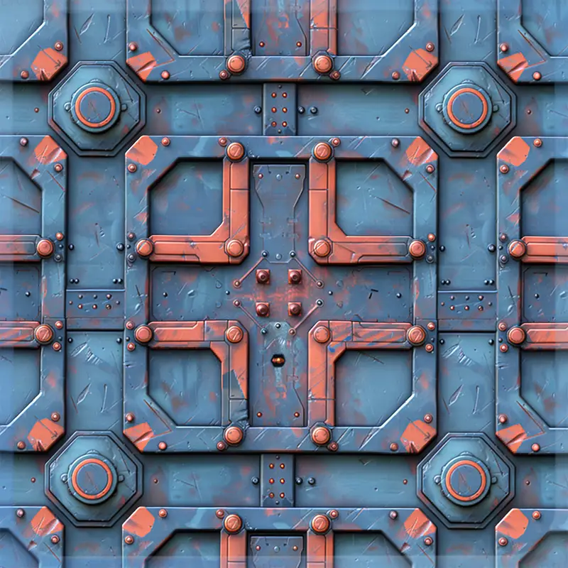 Sci-FI Seamless Texture