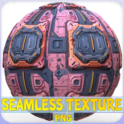 Sci-FI Seamless Texture