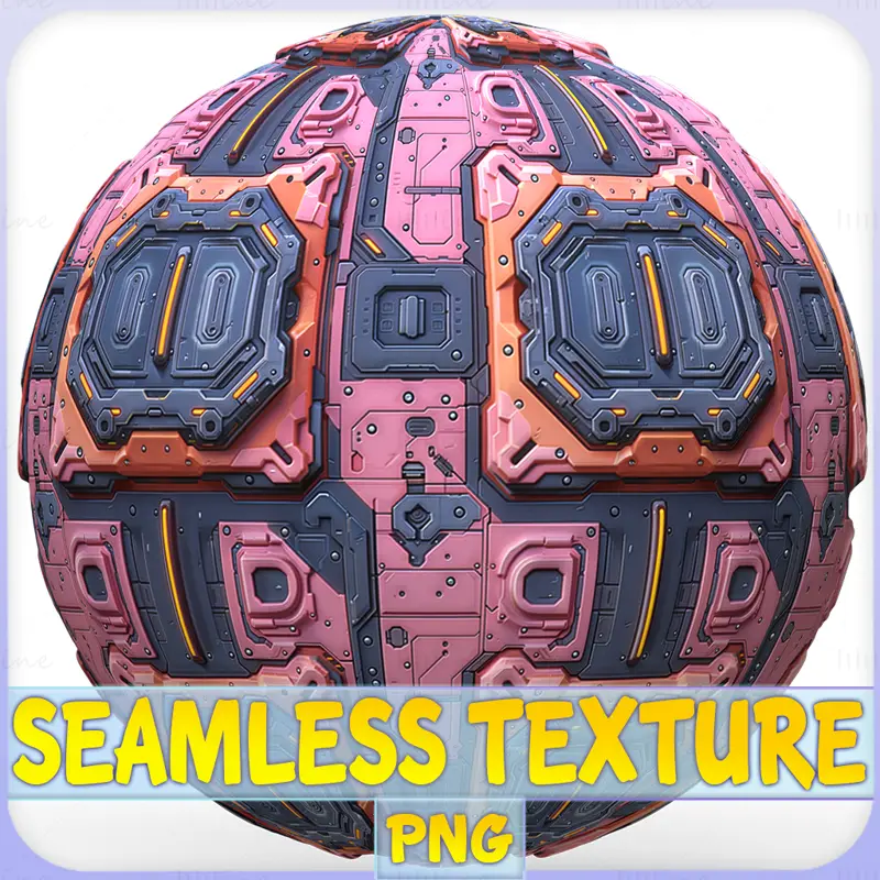 Sci-FI Seamless Texture