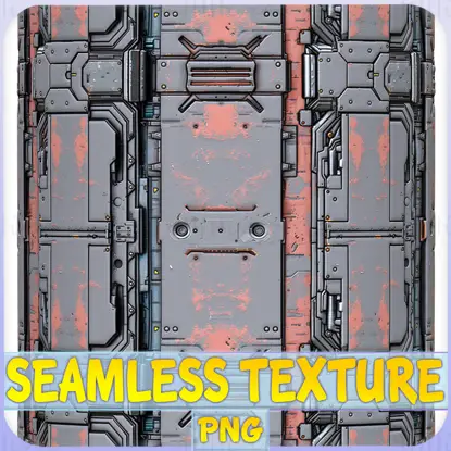 Sci-FI Seamless Texture