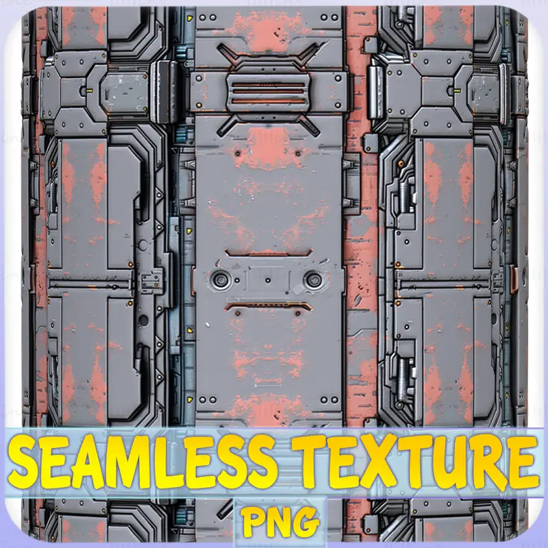 Sci-FI Seamless Texture