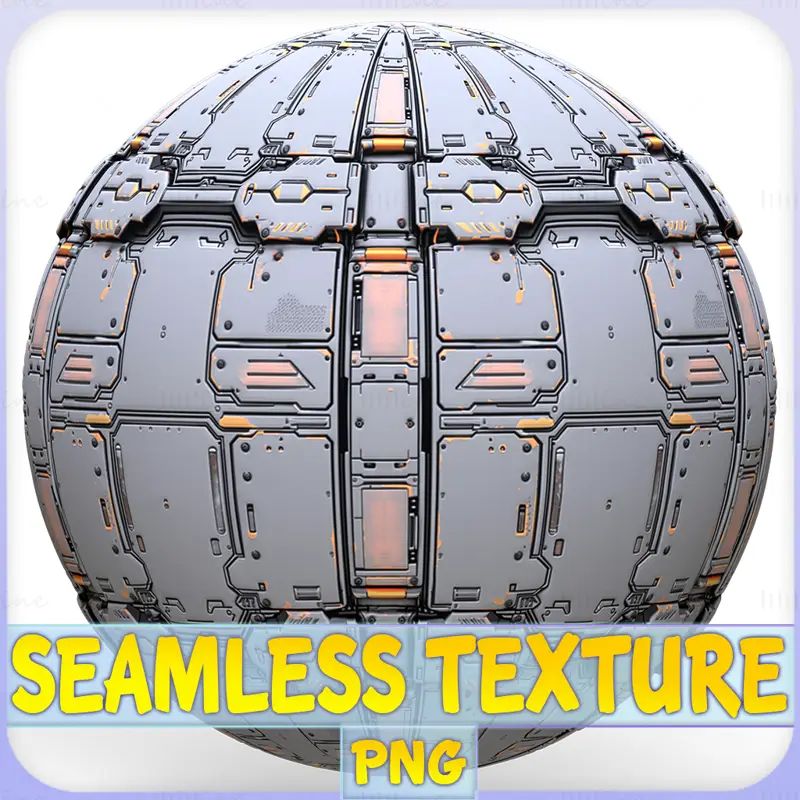 Sci-FI Seamless Texture