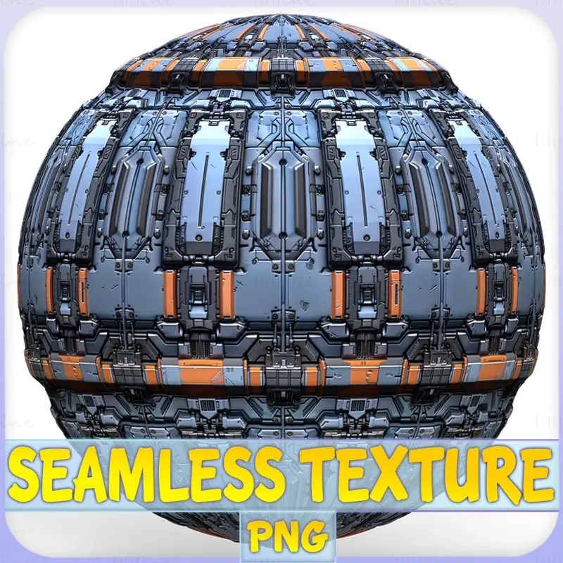 Sci-FI Seamless Texture