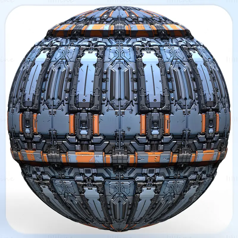 Sci-FI Seamless Texture