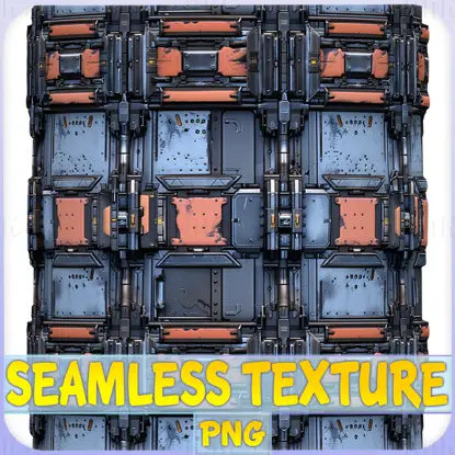 Sci-FI Seamless Texture