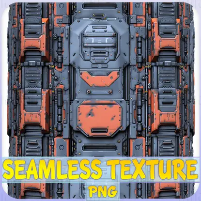 Sci-FI Seamless Texture