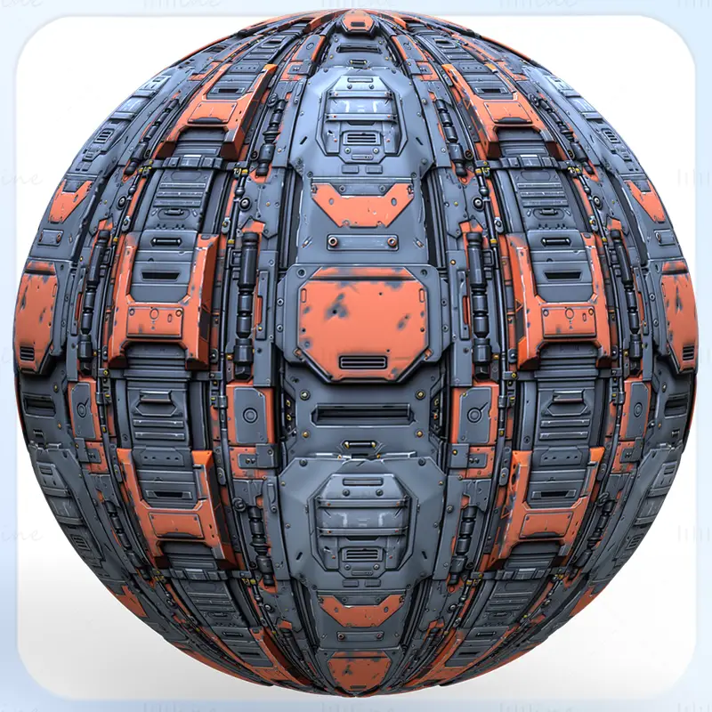 Sci-FI Seamless Texture