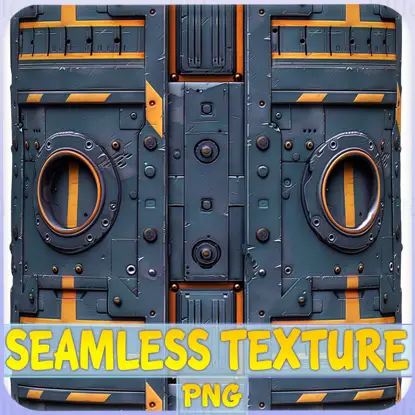 Sci-FI Seamless Texture