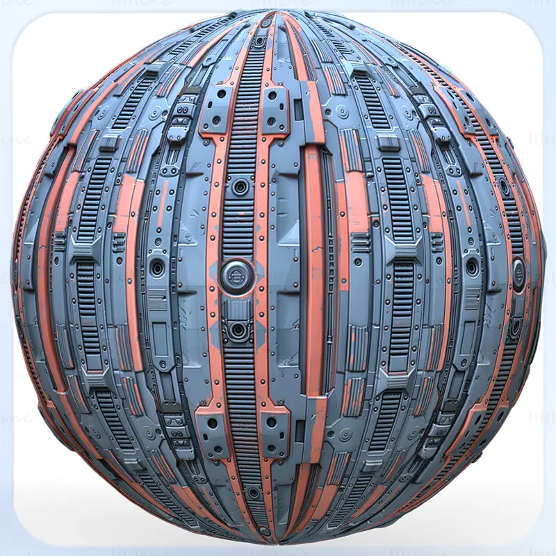 Sci-FI Seamless Texture