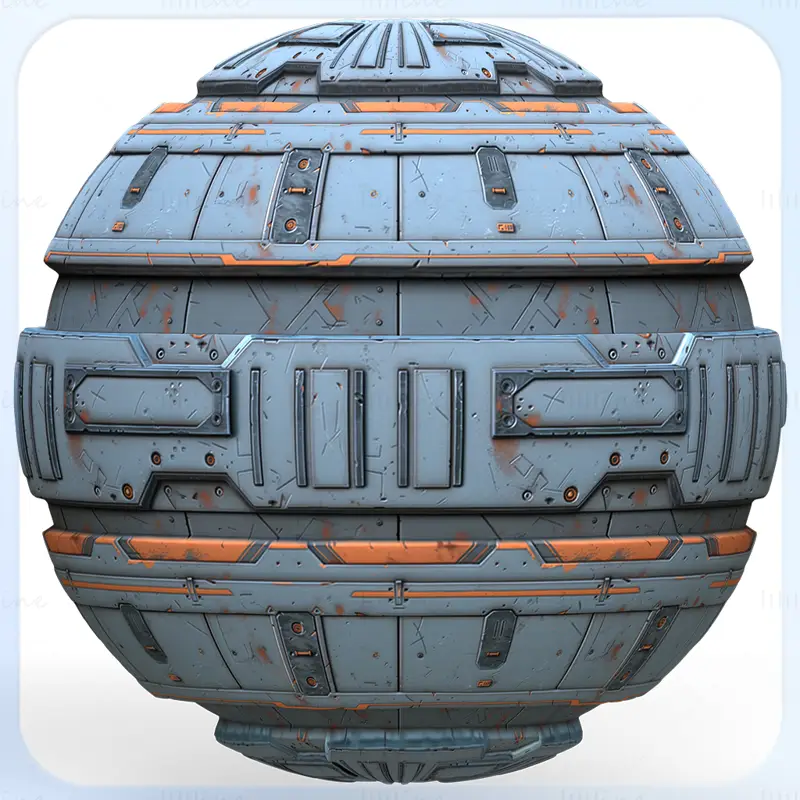 Sci-FI Seamless Texture