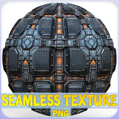 Sci-FI Seamless Texture