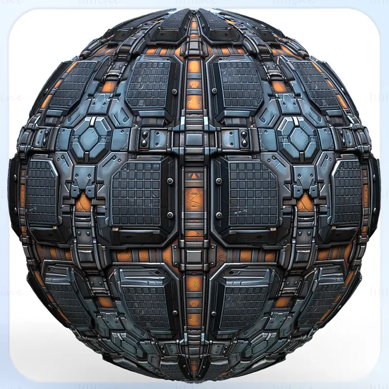 Sci-FI Seamless Texture