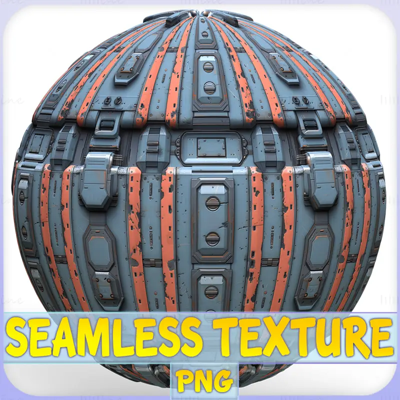 Sci-FI Seamless Texture