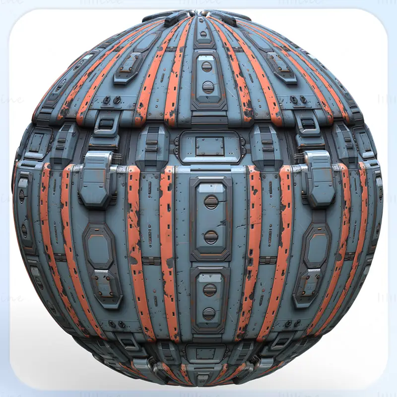 Sci-FI Seamless Texture