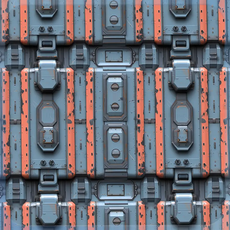 Sci-FI Seamless Texture