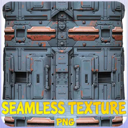 Sci-FI Seamless Texture