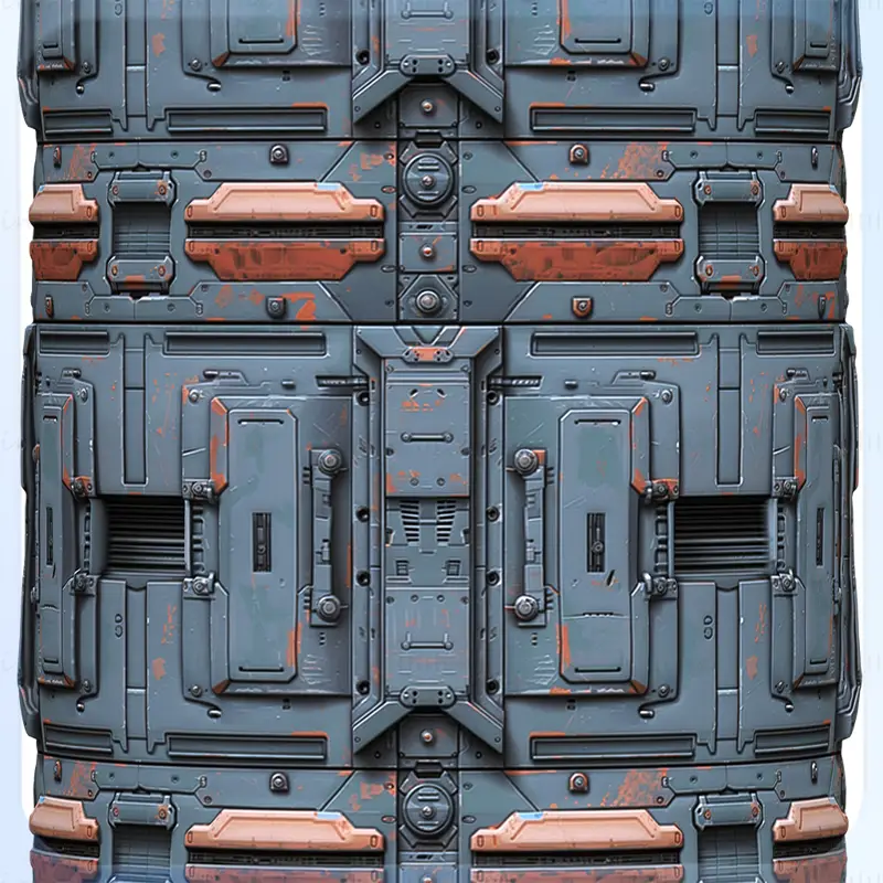 Sci-FI Seamless Texture