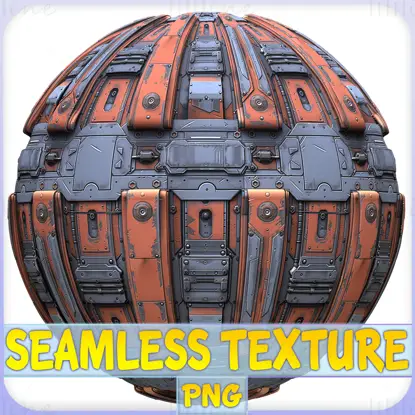 Sci-FI Seamless Texture