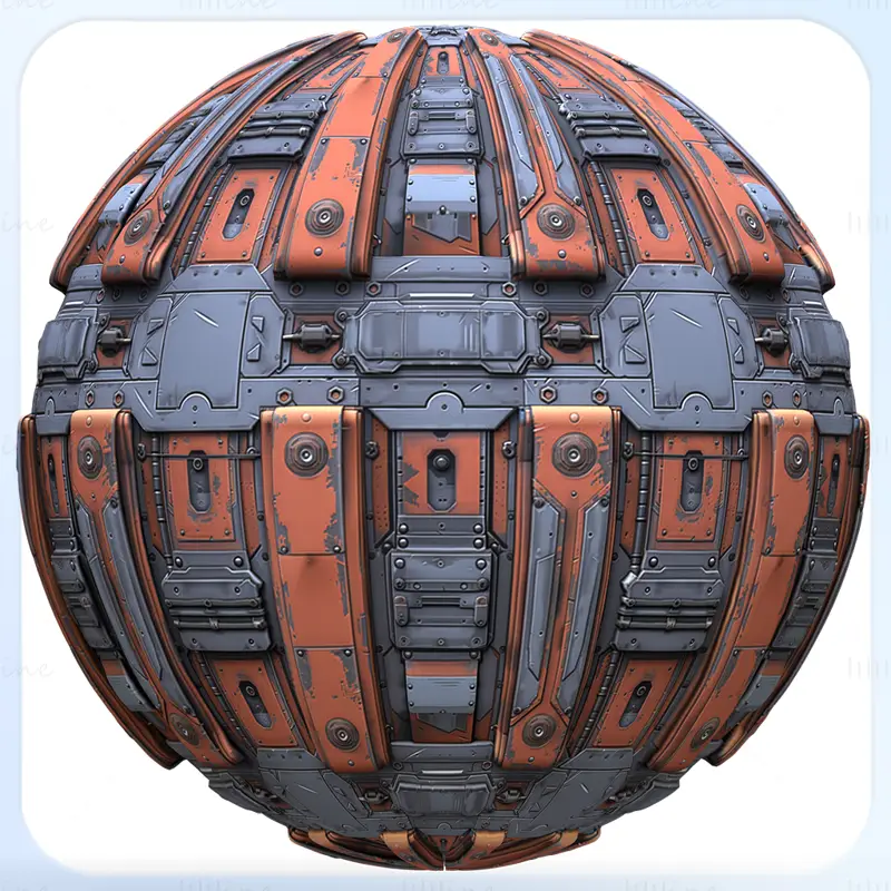 Sci-FI Seamless Texture