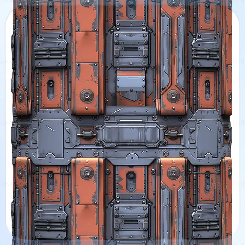 Sci-FI Seamless Texture