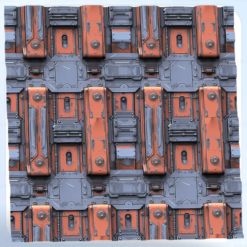 Sci-FI Seamless Texture