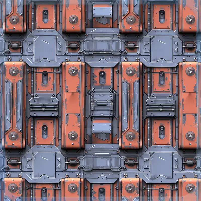 Sci-FI Seamless Texture