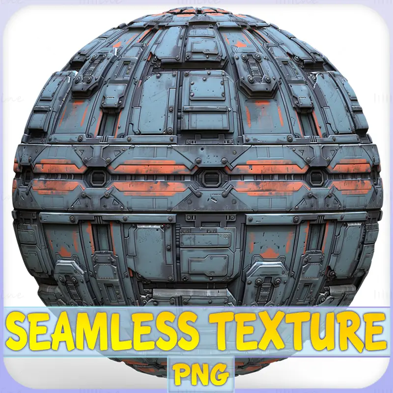 Sci-FI Seamless Texture