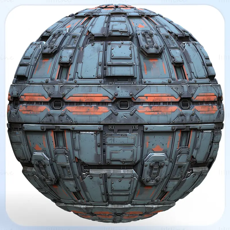 Sci-FI Seamless Texture