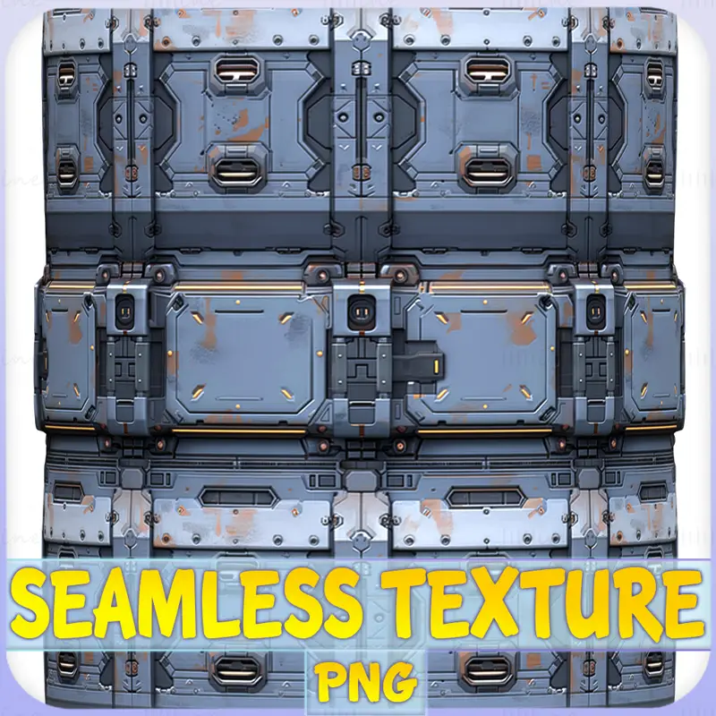 Sci-FI Seamless Texture