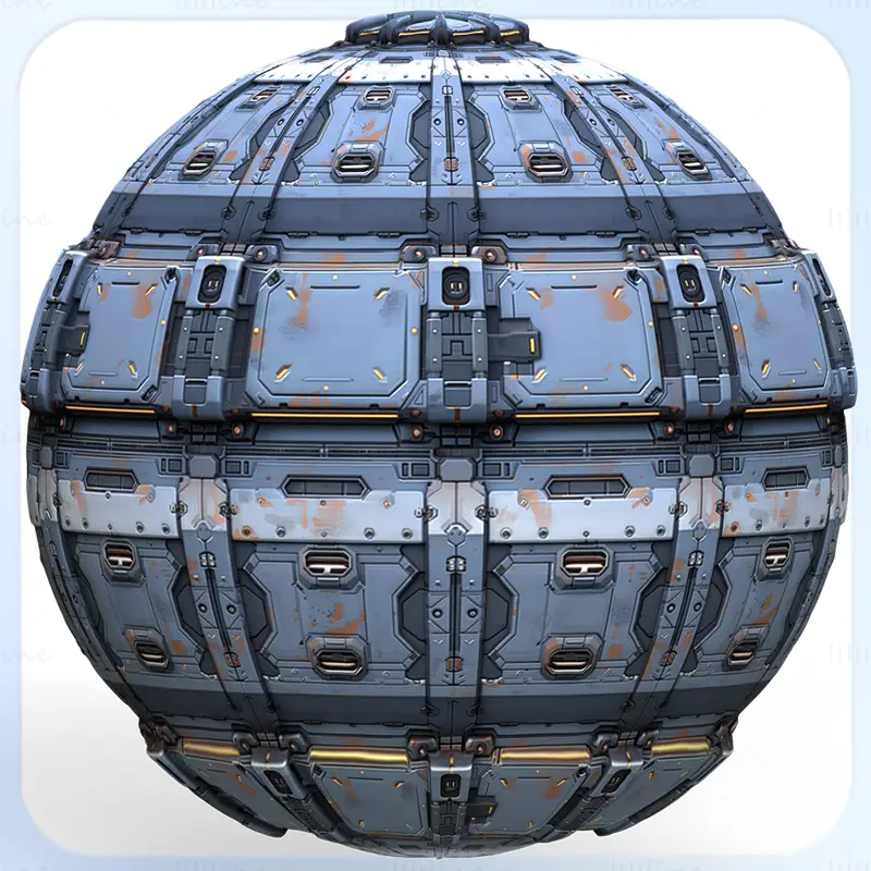 Sci-FI Seamless Texture