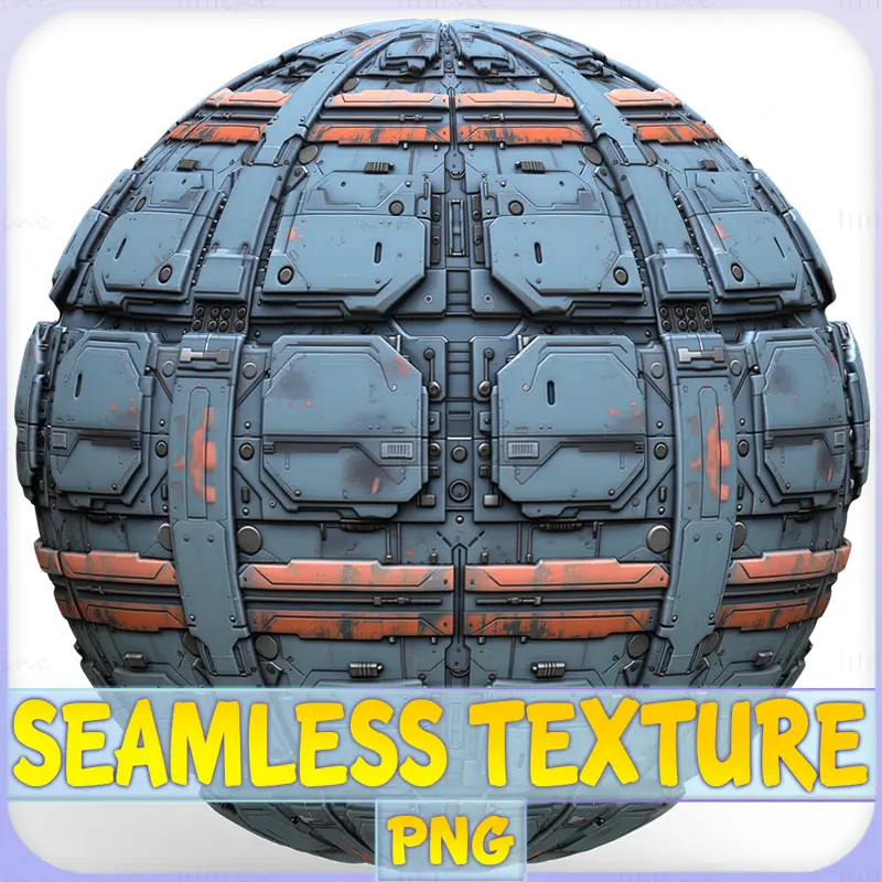 Sci-FI Seamless Texture