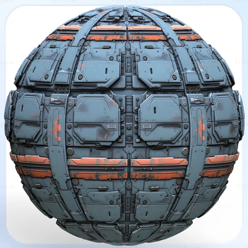 Sci-FI Seamless Texture