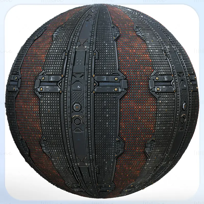 Sci-FI Seamless Texture