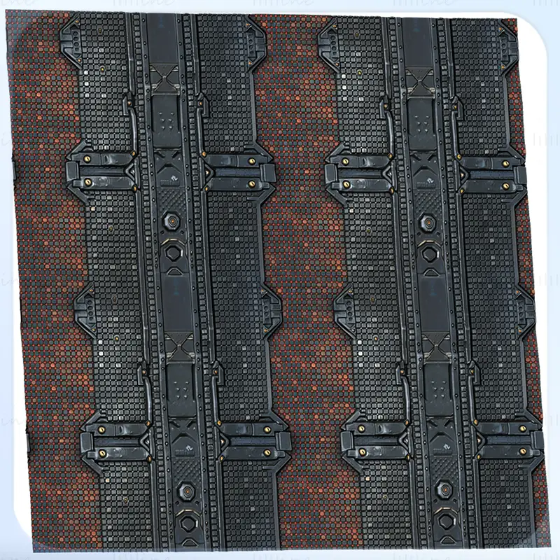 Sci-FI Seamless Texture