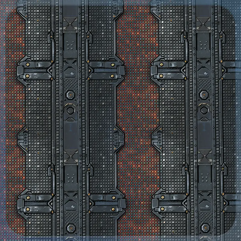 Sci-FI Seamless Texture