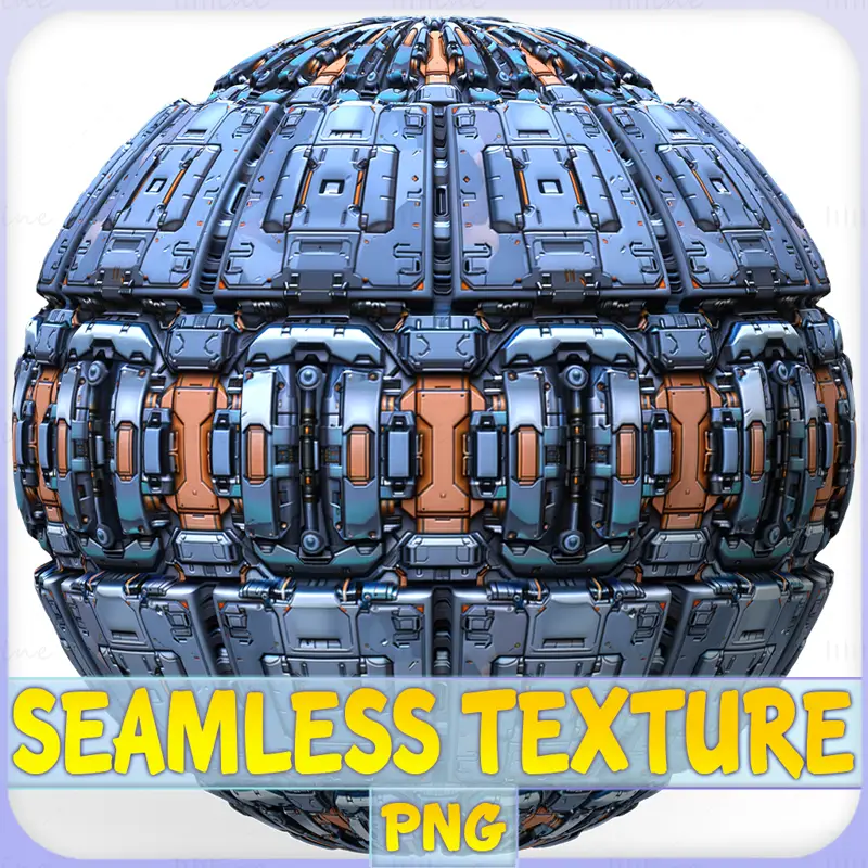 Sci-FI Seamless Texture