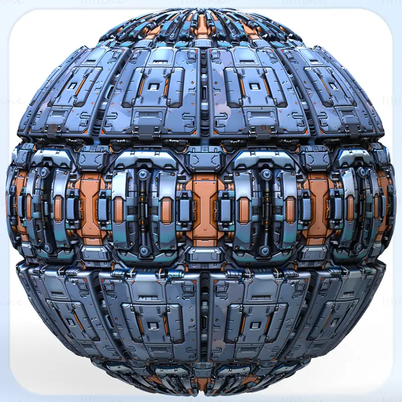 Sci-FI Seamless Texture