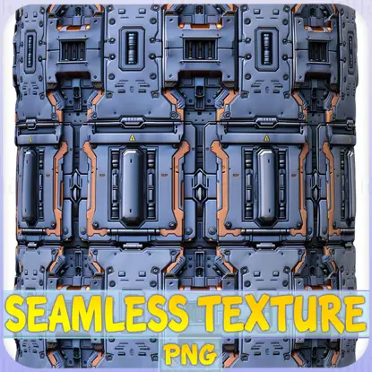 Sci-FI Seamless Texture