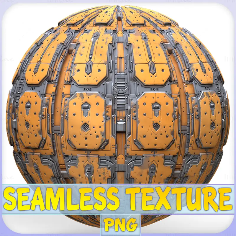 Sci-FI Seamless Texture