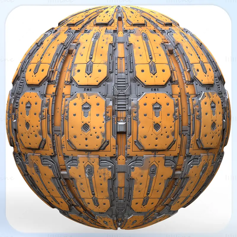 Sci-FI Seamless Texture