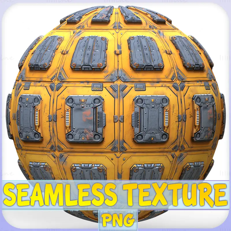 Sci-FI Seamless Texture