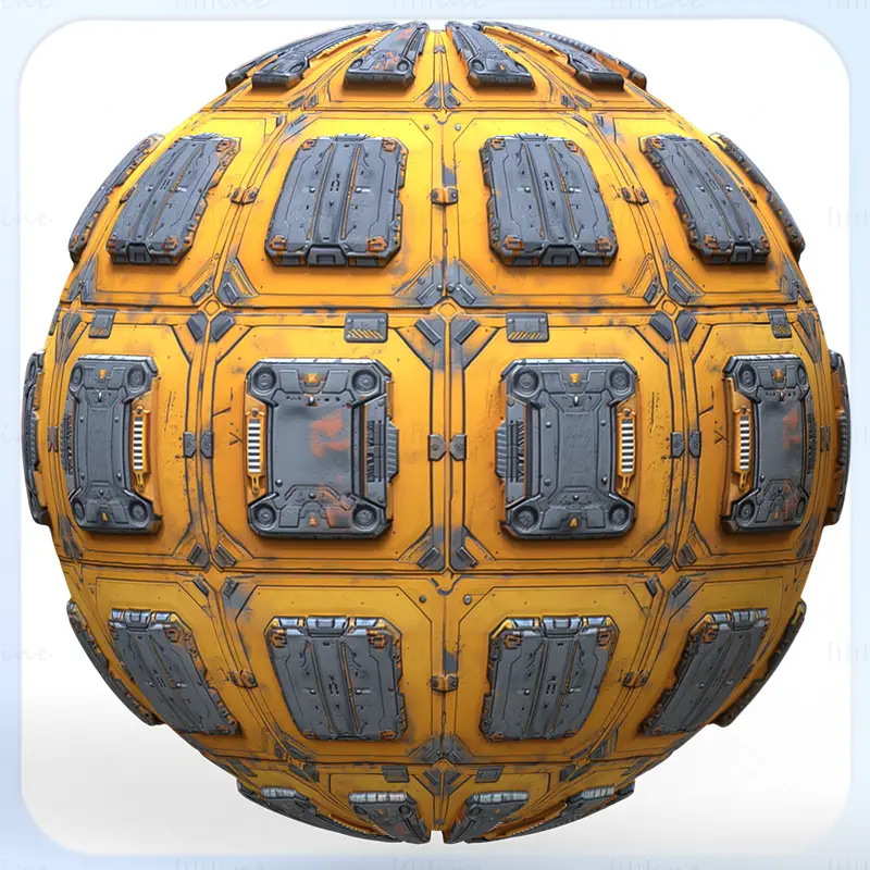 Sci-FI Seamless Texture