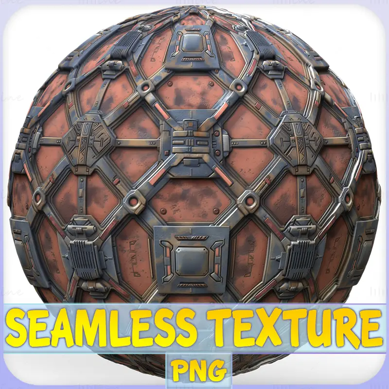 Sci-FI Seamless Texture