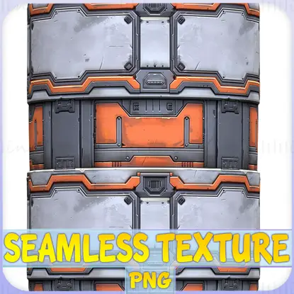 Sci-FI Seamless Texture