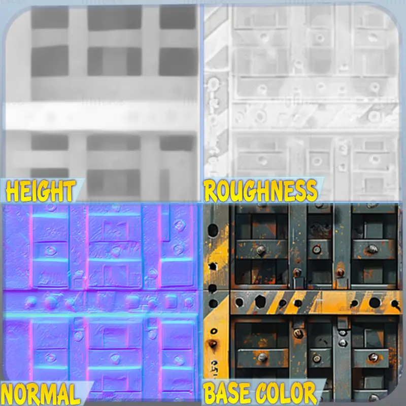 Sci-FI Seamless Texture